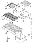 Diagram for 04 - Shelves & Accessories