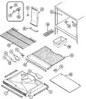 Diagram for 01 - Freezer Compartment