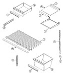 Diagram for 05 - Shelves & Accessories