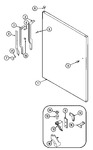 Diagram for 06 - Fresh Food Outer Door