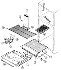 Diagram for 01 - Freezer Compartment