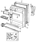 Diagram for 04 - Fresh Food Door