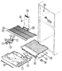 Diagram for 01 - Freezer Compartment