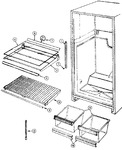 Diagram for 05 - Shelves & Accessories