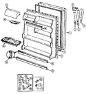 Diagram for 04 - Fresh Food Door