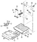 Diagram for 01 - Freezer Compartment