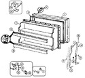 Diagram for 02 - Freezer Door