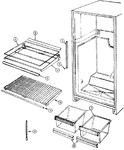 Diagram for 06 - Shelves & Accessories