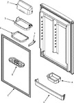 Diagram for 06 - Fresh Food Inner Door