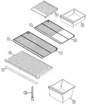 Diagram for 05 - Shelves & Accessories