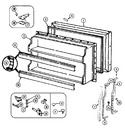 Diagram for 02 - Freezer Door