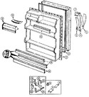 Diagram for 04 - Fresh Food Door