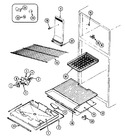 Diagram for 01 - Freezer Compartment