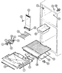 Diagram for 01 - Freezer Compartment