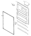 Diagram for 06 - Fresh Food Inner Door