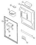 Diagram for 06 - Fresh Food Inner Door