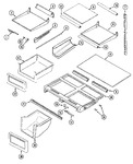 Diagram for 09 - Shelves & Accessories