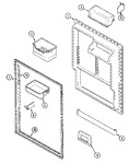 Diagram for 06 - Fresh Food Inner Door