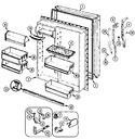 Diagram for 05 - Fresh Food Door