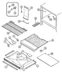 Diagram for 01 - Freezer Compartment