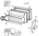 Diagram for 02 - Freezer Door