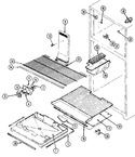 Diagram for 01 - Freezer Compartment