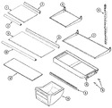 Diagram for 08 - Shelves & Accessories