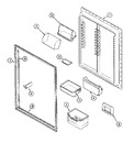 Diagram for 06 - Fresh Food Inner Door