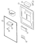 Diagram for 06 - Fresh Food Inner Door