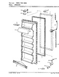 Diagram for 04 - Fresh Food Door