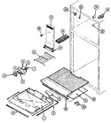 Diagram for 01 - Freezer Compartment