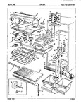 Diagram for 03 - Fresh Food Compartment