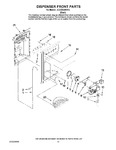 Diagram for 08 - Dispenser Front Parts