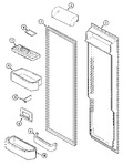 Diagram for 07 - Fresh Food Inner Door