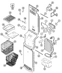 Diagram for 03 - Freezer Compartment