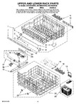 Diagram for 09 - Upper And Lower Rack Parts