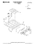 Diagram for 01 - Cooktop Parts