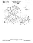 Diagram for 01 - Cooktop Parts