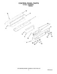 Diagram for 03 - Control Panel Parts