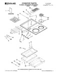 Diagram for 01 - Cooktop Parts