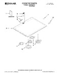 Diagram for 01 - Cooktop Parts