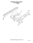 Diagram for 02 - Control Panel Parts