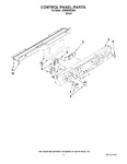 Diagram for 02 - Control Panel Parts