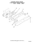 Diagram for 02 - Control Panel Parts