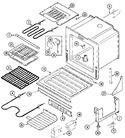 Diagram for 05 - Oven/base