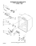 Diagram for 03 - Refrigerator Liner Parts