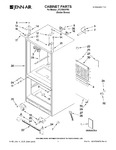 Diagram for 01 - Cabinet Parts