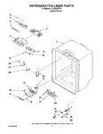 Diagram for 03 - Refrigerator Liner Parts