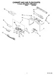 Diagram for 02 - Cabinet And Air Flow Parts