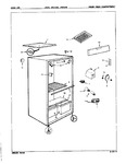 Diagram for 01 - Fresh Food Compartment